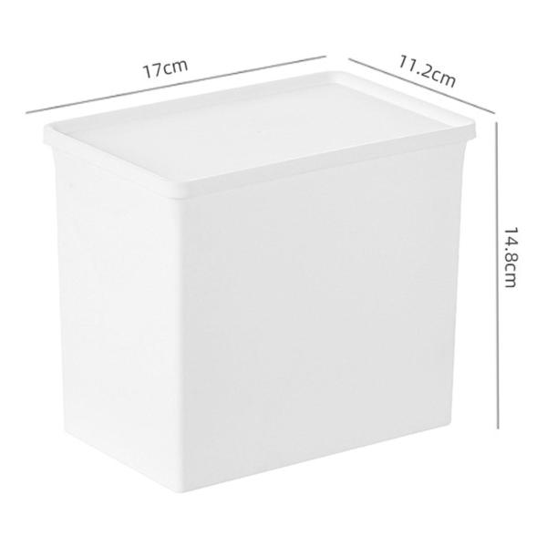 洗濯洗剤コンテナ 蓋付き 部屋整理用 寮ランドリールーム スタイルC