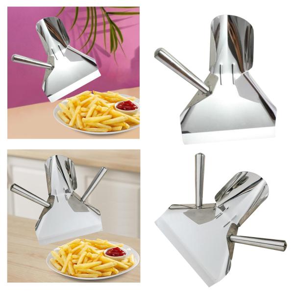 フレンチフライスクープキッチンガジェット多目的キャンディスナックナッツシングルハンドル