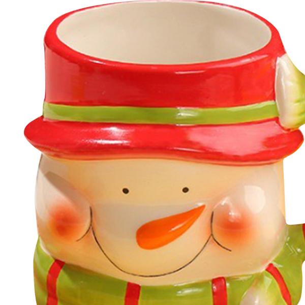 クリスマスコーヒーマグ漫画セラミックマグクリスマスバレンタインデーギフト雪だるま