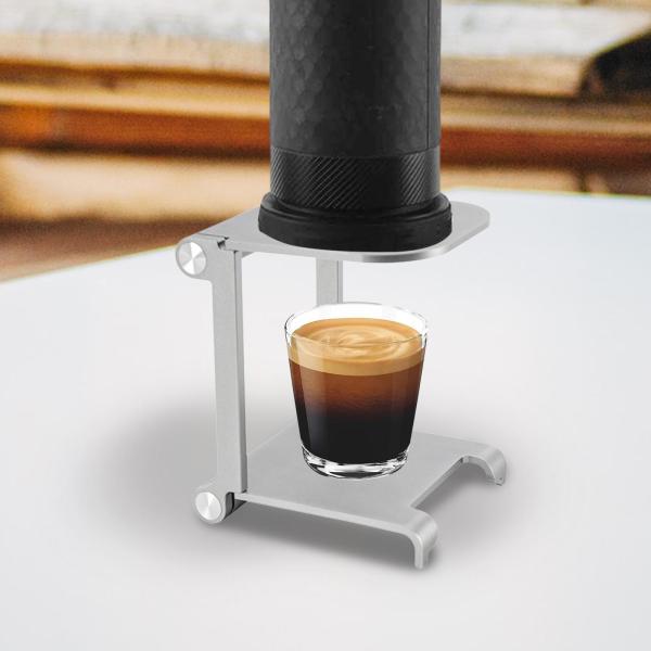 手動ドリップコーヒーマシンスタンド折りたたみハンドプレスコーヒーマシンブラケットスタイルB