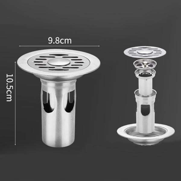 床水切り 10 センチメートルポータブルプール水出口トイレシャワーアタッチメント 9.8x10.5cm ダブル