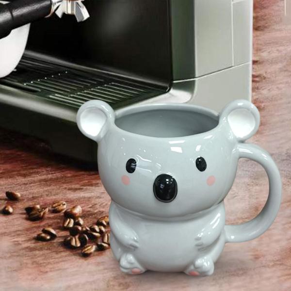 かわいいコーヒーマグ 動物磁器カップ 誕生日プレゼント クリスマスギフト カップル クマ