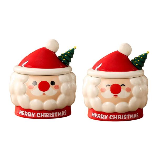 クリスマスコーヒーマグ 漫画セラミックマグ ストッキング詰め物用 誕生日ギフト スタイルA