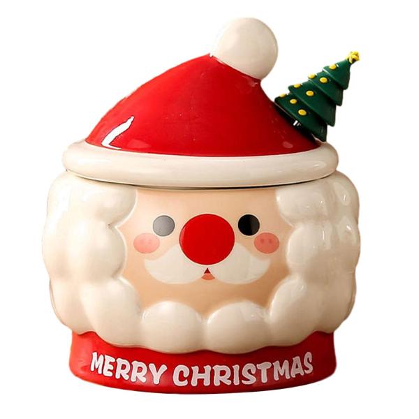 クリスマスコーヒーマグ 漫画セラミックマグ ストッキング詰め物用 誕生日ギフト スタイルA