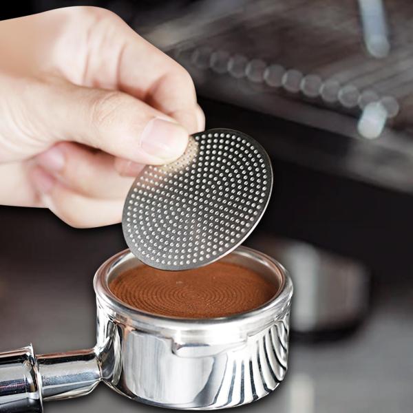 コーヒーフィルター再利用可能なステンレス鋼の細かいコーヒーフィルターメッシュコーヒーメーカー 53 ミリメートル