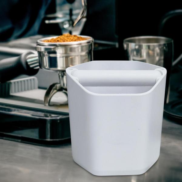 ノックコーヒーグラウンドダンプビンゴミ箱ノックボックスカフェキッチンエスプレッソホワイト