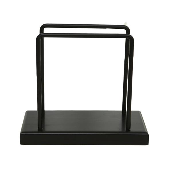 縦型ナプキンホルダー ナプキン収納 ダイニングテーブル レストラン カウンタートップ用 ブラック