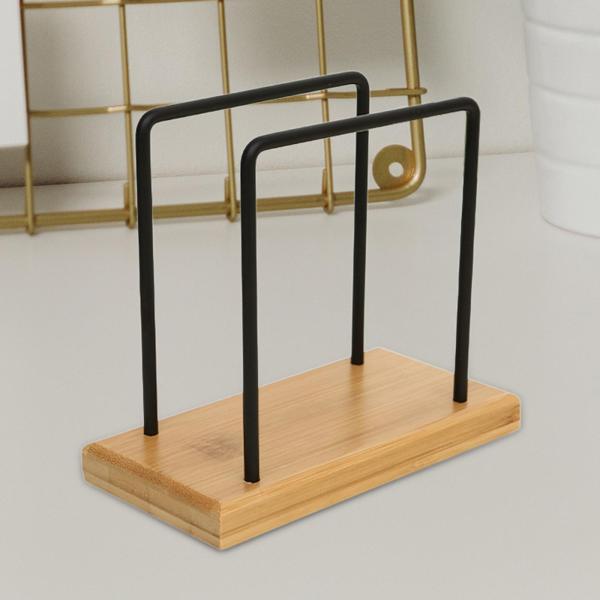 縦型ナプキンホルダー ナプキン収納 ダイニングテーブル レストラン カウンタートップ用 ブラウン