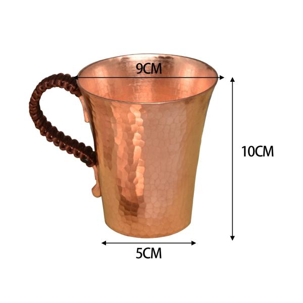 モスコミュール マグカップ 銅カップ 350ml 12オンス 蓋バー