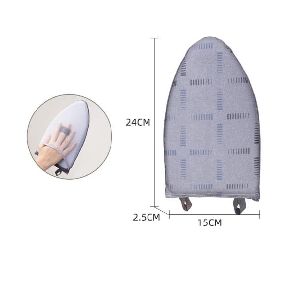 衣類スチーマー用手袋 衣類スチームミトン 袖口袖 グレーストライプ