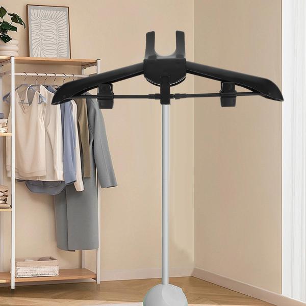 ブラック アイロン機ハンガー 家庭用ファブリックスチーマーアイロンスチーマーハンガー