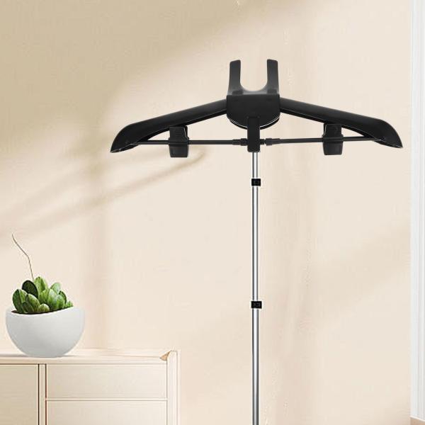 ブラック アイロン機ハンガー 家庭用ファブリックスチーマーアイロンスチーマーハンガー