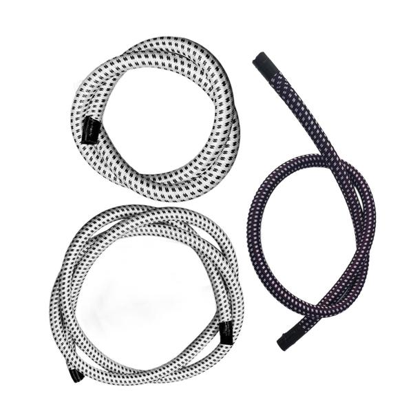 衣類スチーマーエアホース Accs 耐久性のある衣類スチーマー部品厚みのある素材バイオレットホワイト 1.4 メートル