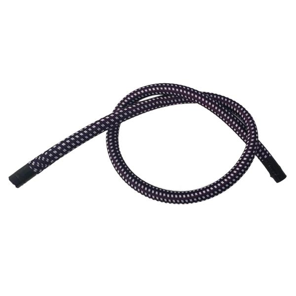 衣類スチーマーエアホース Accs 耐久性のある衣類スチーマー部品厚みのある素材バイオレットホワイト 1.4 メートル