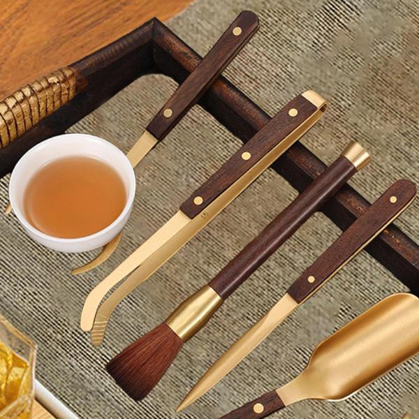 中国カンフーセット 伝統的な六紳士セット 友人への贈り物用 ピクニックA