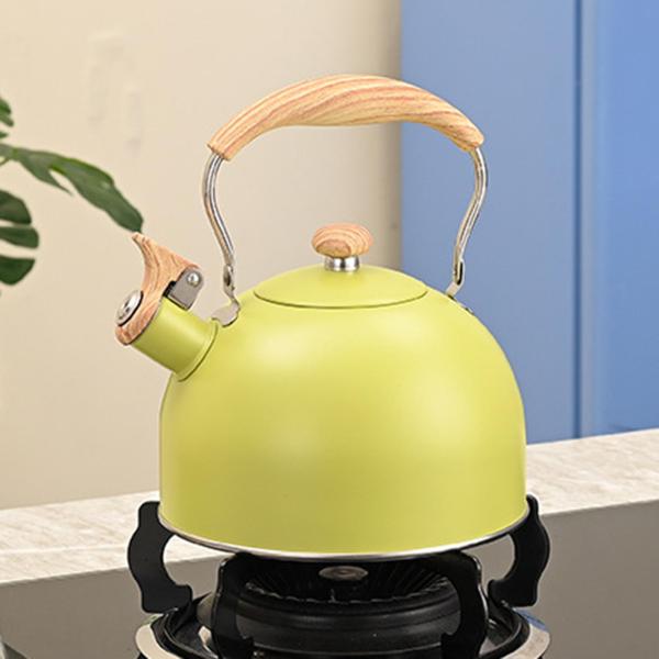 ステンレス鋼の笛吹やかんやかん、水を沸騰させるのが速い大声で笛を吹くやかん、家庭用アパート用のやかん