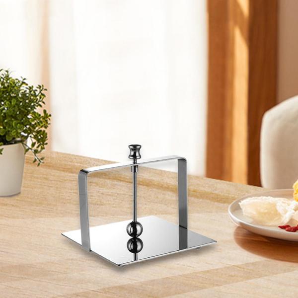 ナプキンホルダーラック モダンレターティッシュディスペンサー カウンタートップパーティーカフェ用 13.8cmx15cm