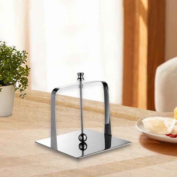 ナプキンホルダーラック モダンレターティッシュディスペンサー カウンタートップパーティーカフェ用 19.2cmx17.5cm