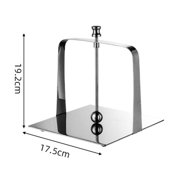 ナプキンホルダーラック モダンレターティッシュディスペンサー カウンタートップパーティーカフェ用 19.2cmx17.5cm