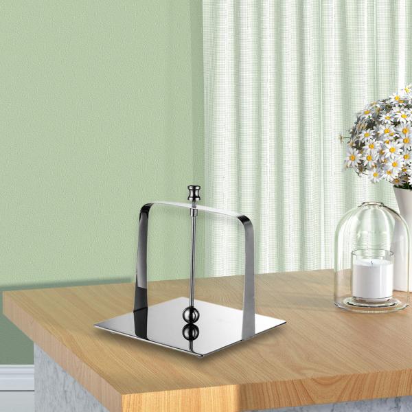 ナプキンホルダーラック モダンレターティッシュディスペンサー カウンタートップパーティーカフェ用 19.2cmx17.5cm