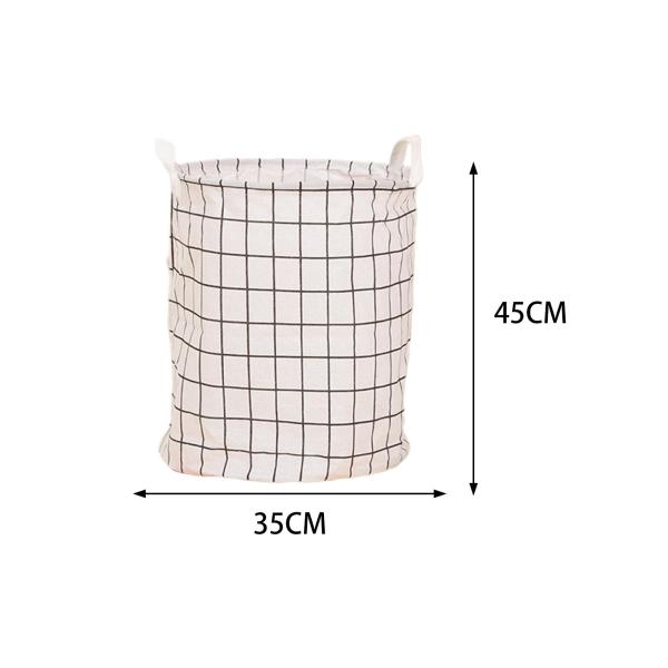 ランドリーバスケット ポータブル折りたたみ収納バスケット バスルーム ベッドルーム グリッドパターン用