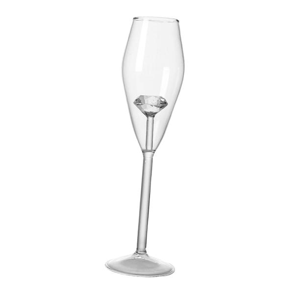 ダイヤモンド赤ワイングラス箸置きドリンクカップホームポータブル飲料ガラスガラスシャンパンゴブレットフェスティバルウェディングパーティー用｜stk-shop｜02