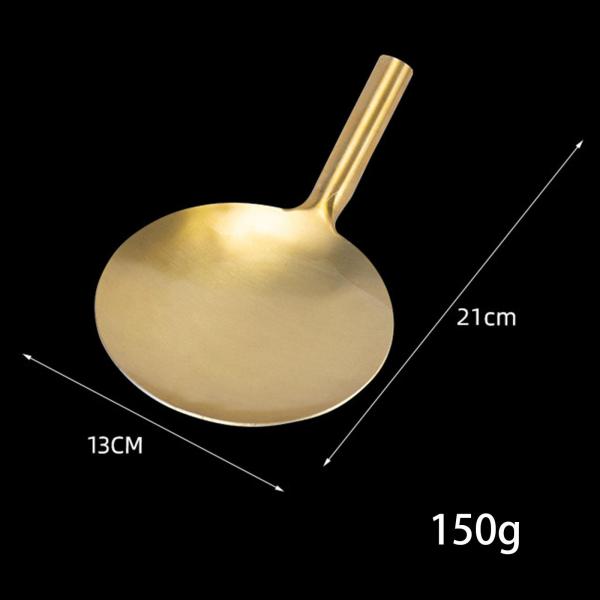 豆腐スクープ 豆腐ブレインスプーン 豆腐シャベル 真鍮製 再利用可能 レストランツール オイルスキミングレードル 豆腐スプーン 豆腐ゼリースクープ