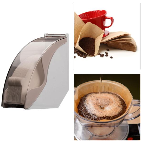 コーヒーフィルターペーパーホルダー コーヒーペーパー収納ラック ホテル キッチン 家庭用 ホワイト