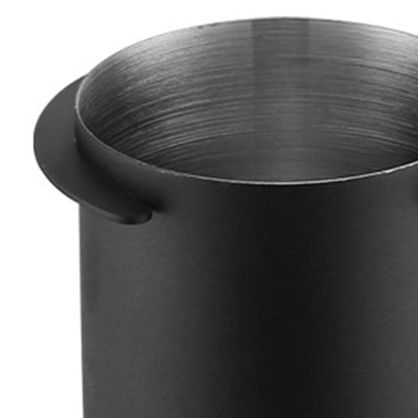 58mm コーヒーパウダー ドージングカップ エスプレッソアクセサリー コーヒーパウダーピッカー ブラック