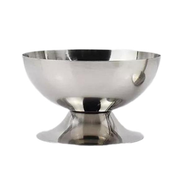 ステンレススチール製アイスクリームカップ デザートサービングカップ パーティー ベビーシャワー KTV 6cm