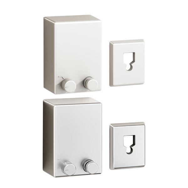 引き込み式物干しロープ ワイヤー 丈夫 裏庭 ギャラリー用 ホワイト