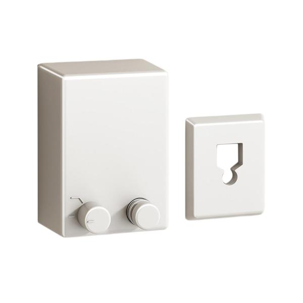 引き込み式物干しロープ ワイヤー 丈夫 裏庭 ギャラリー用 ホワイト