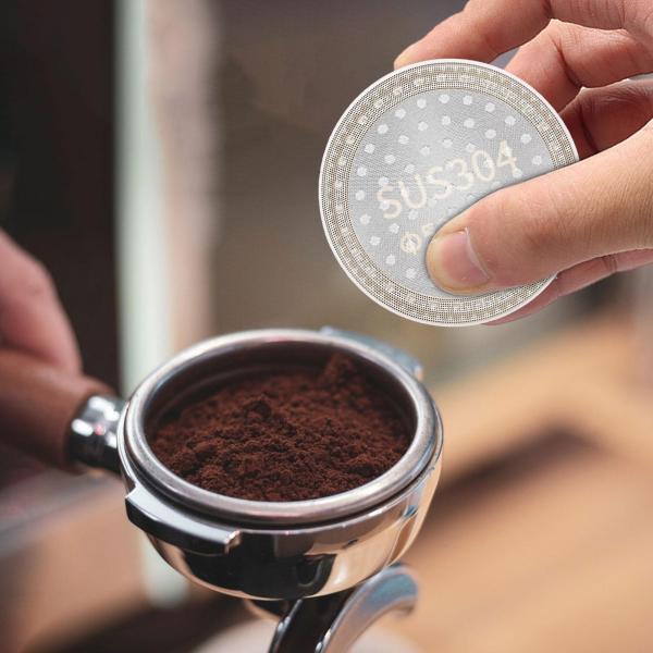 コーヒーフィルターバー 多用途 エスプレッソマシン コーヒーマシン交換部品 53mm