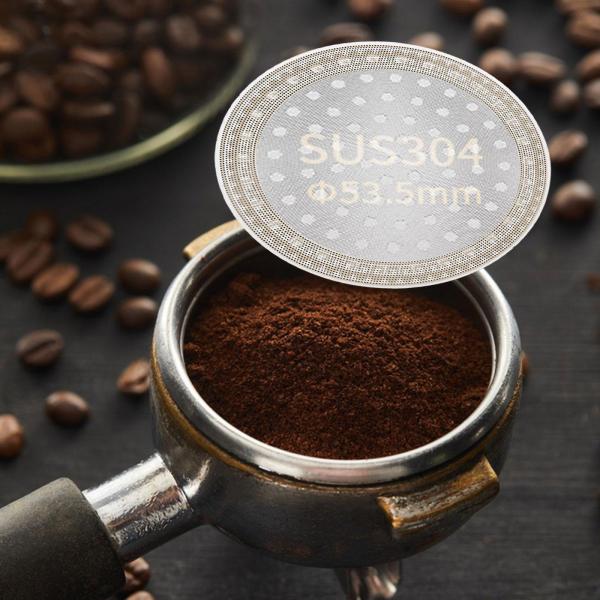 コーヒーフィルターバー 多用途 エスプレッソマシン コーヒーマシン交換部品 53mm