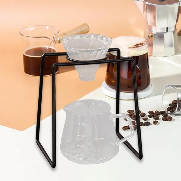 ポアオーバーコーヒースタンド ドリップコーヒーフィルターホルダー カウンタートップギフト ホリデースタイル B