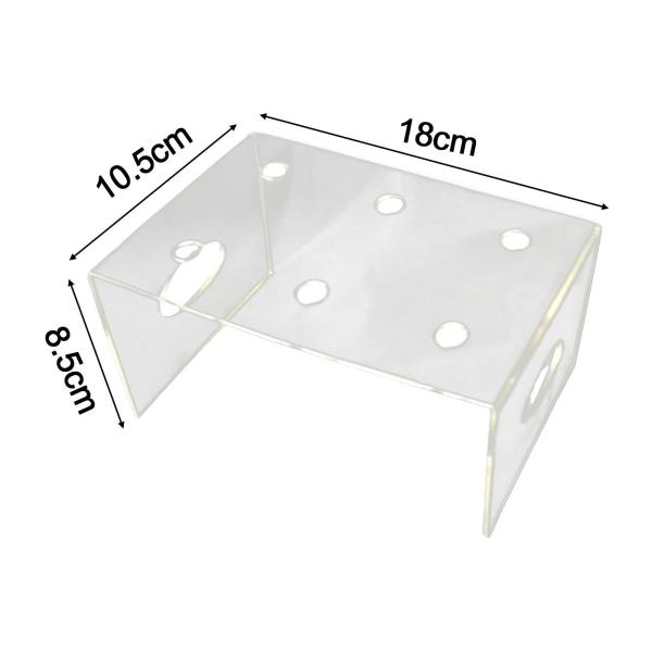 ディスプレイ棚 丈夫な寿司アイスコーンホルダー 結婚式 ケータリングイベント イベント用 6穴 18x10.5x8.5cm