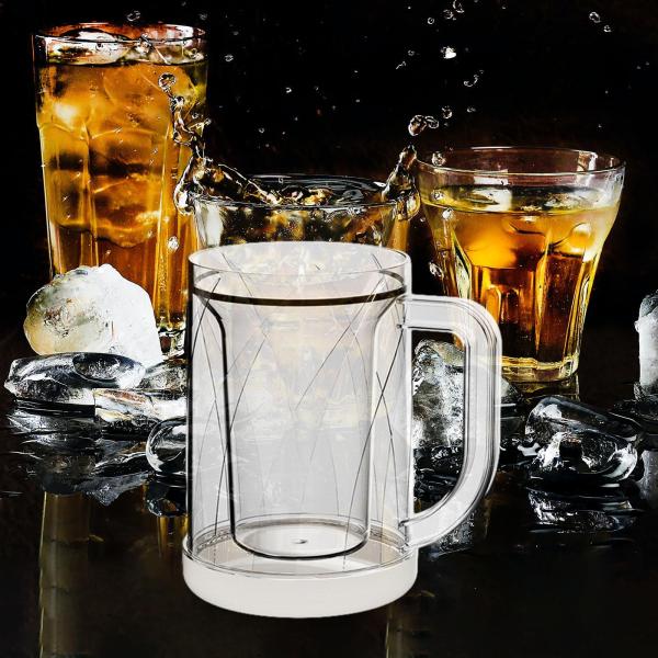 水飲みカップ ティーカップ ジュースカップ 再利用可能 クリエイティブ 二重壁ビールマグ コーヒーカップ オフィス 誕生日パーティー 寮 お父さん用