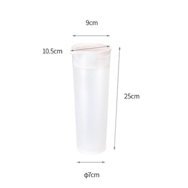冷蔵庫用水差し ウォータージャグ シンプル 夏用 1リットル 冷水ピッチャー 冷蔵庫用飲料ジャー ガーデンダイニング レモネードジュース用