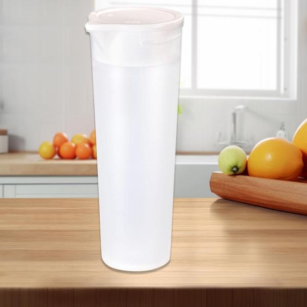 冷蔵庫用水差し ウォータージャグ シンプル 夏用 1リットル 冷水ピッチャー 冷蔵庫用飲料ジャー ガーデンダイニング レモネードジュース用