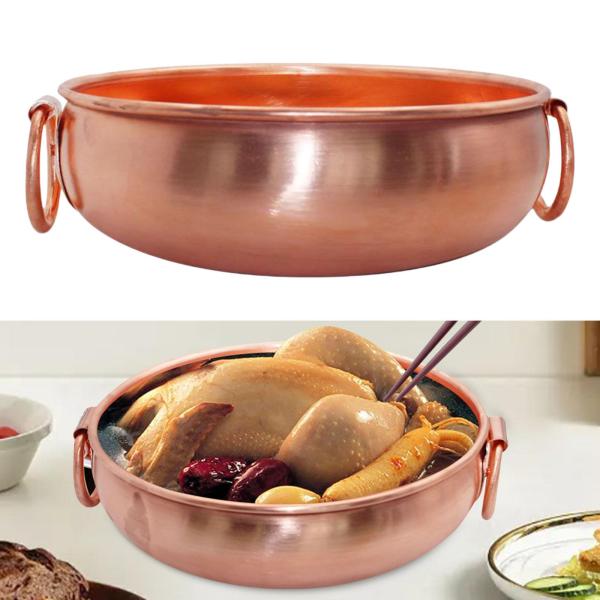 しゃぶしゃぶ鍋 レストラン スープ 調理器具 家庭用 麺類 鍋 銅鍋 34cm