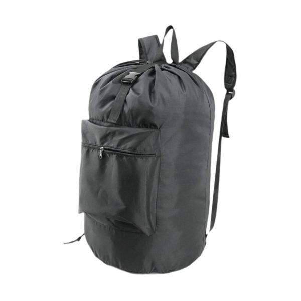 ランドリーバックパック 旅行用ランドリーバッグ ポータブル 頑丈 汚れた衣類オーガナイザー コインランドリー 寮 家庭用 衣類ハンパーバッグ