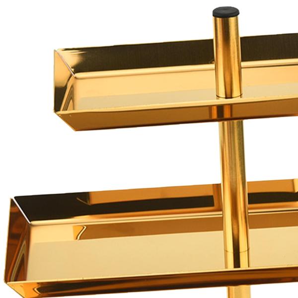 カップケーキスタンド 3段 ギフトケーキスタンド お祝い 記念日 アクセサリー シルバー