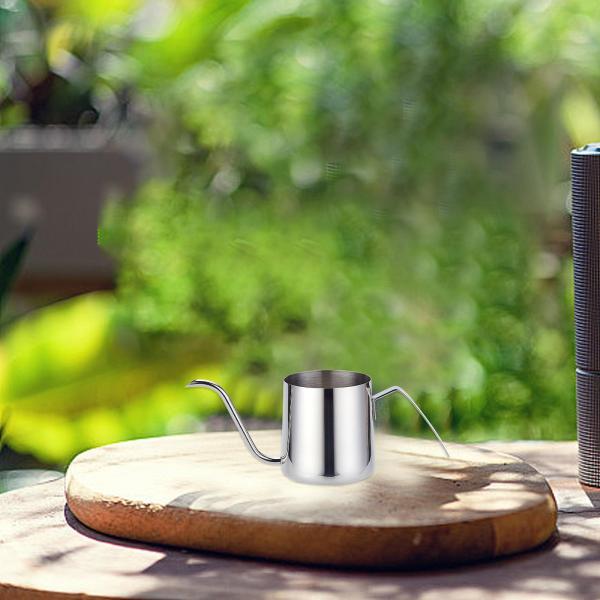 注ぎ口付きケトル ティーポット コーヒー ティーポット アウトドア 屋内 ギフト 家庭用 240ML A
