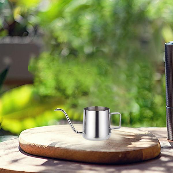 注ぎ口付きケトル ティーポット コーヒー ティーポット アウトドア 屋内 ギフト 家庭用 240ML B