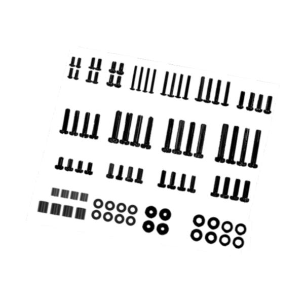 テレビ取り付けネジ テレビ壁掛けブラケット用ハードウェア 家庭用 リビングルーム 寝室用 ブラック