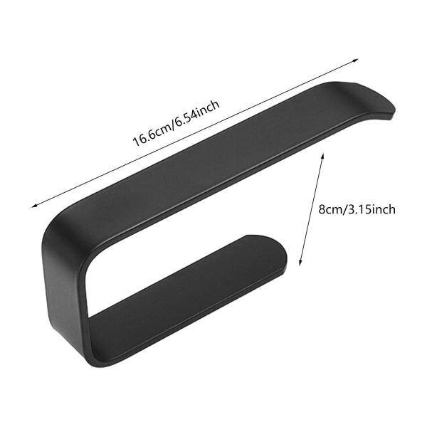 キッチンペーパータオル冷蔵庫ガレージ用キャビネット下ペーパータオルホルダーブラック