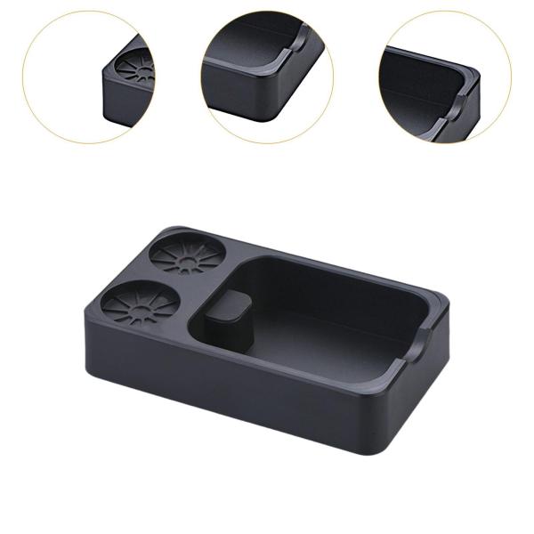 エスプレッソタンパーホルダーステーションコーヒータンピングエスプレッソステーションノンスリップ簡単にアクセスできるエスプレッソタンパーマットスタンド用