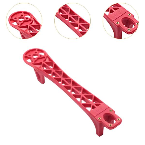 マルチコプターフレームアーム 21.5cm 分解キット クワッドコプター DIY 改造 赤