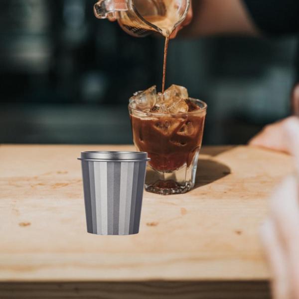 コーヒーパウダーピッカーカップコーヒー豆粉砕装置レストランカフェバー用グレー