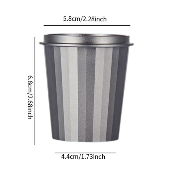 コーヒーパウダーピッカーカップコーヒー豆粉砕装置レストランカフェバー用グレー
